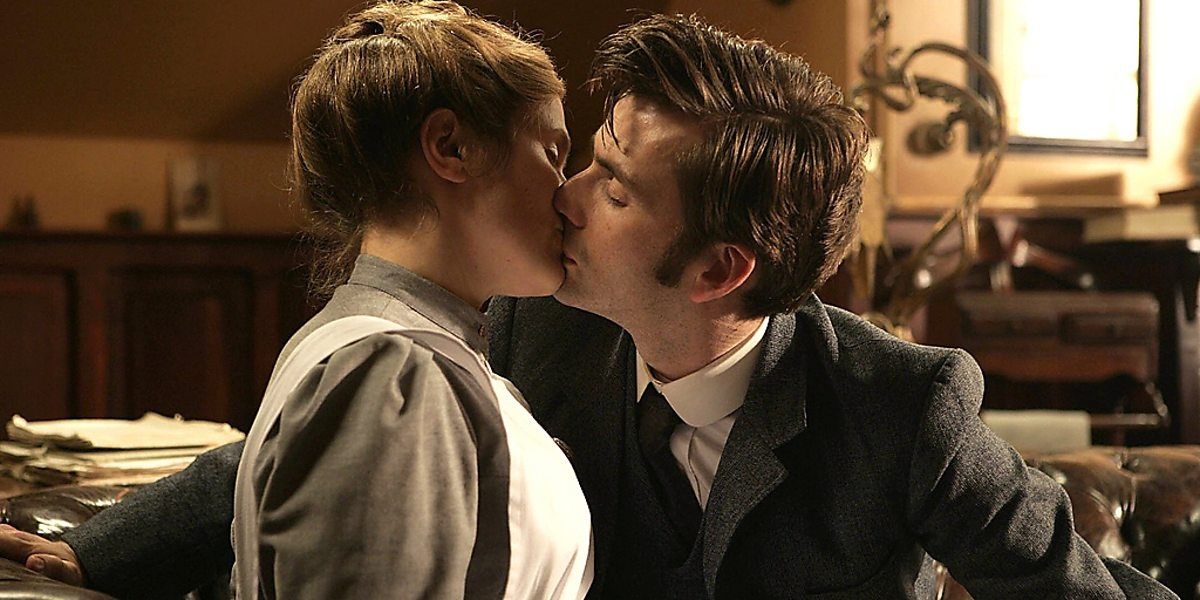 Doctor and Joan Redfern Kiss