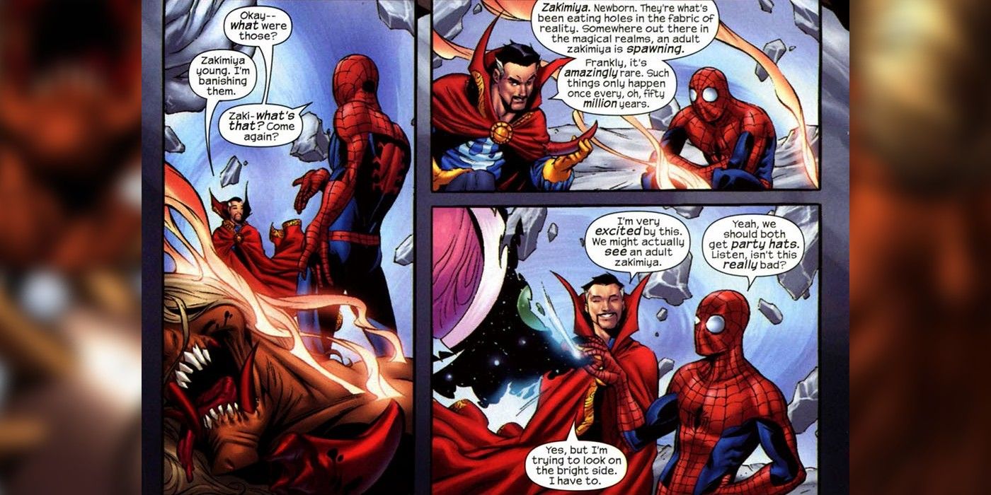 Doctor Strange Spider-Man team up
