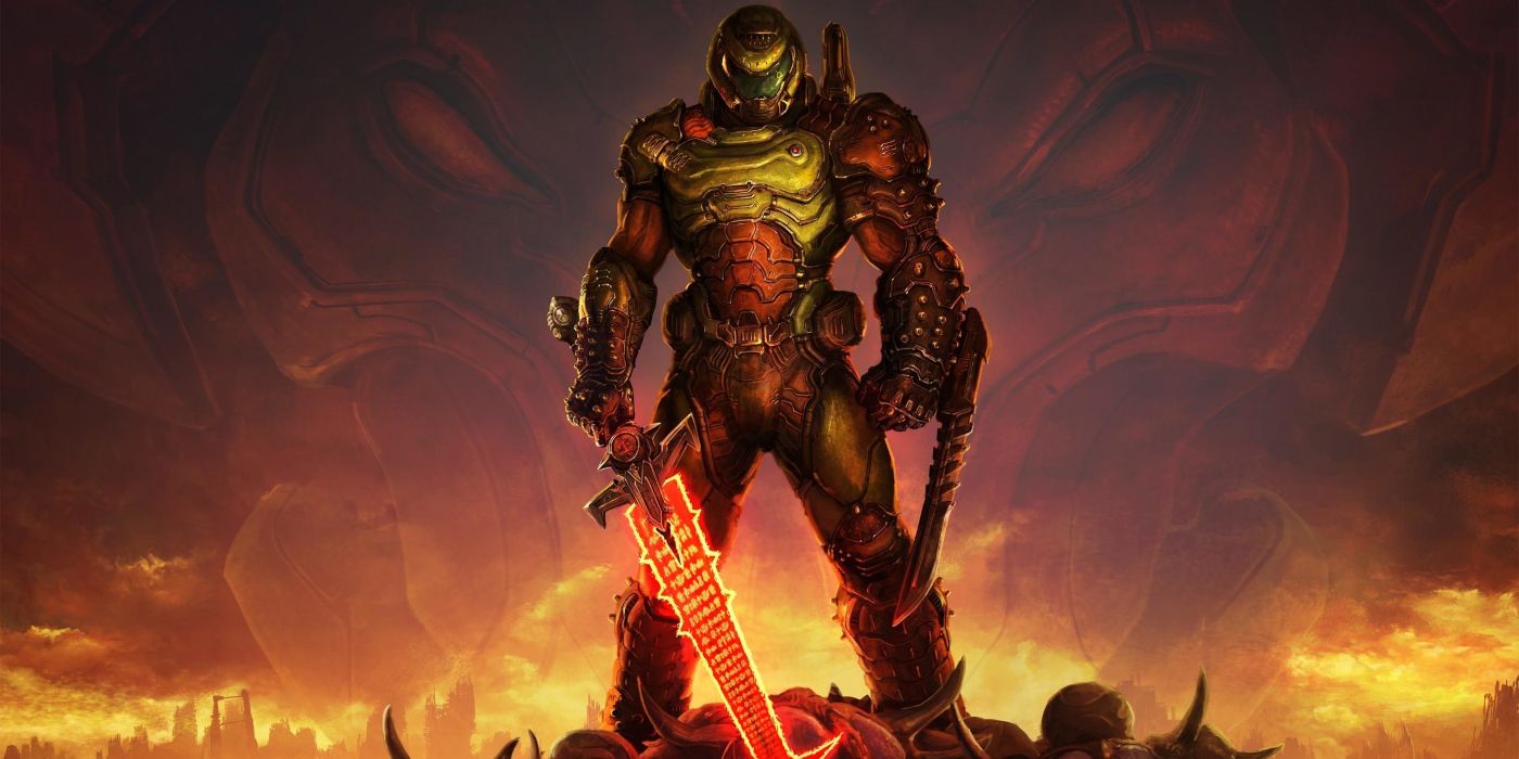 Doom Eternal Doom Guy Slayer Official Art