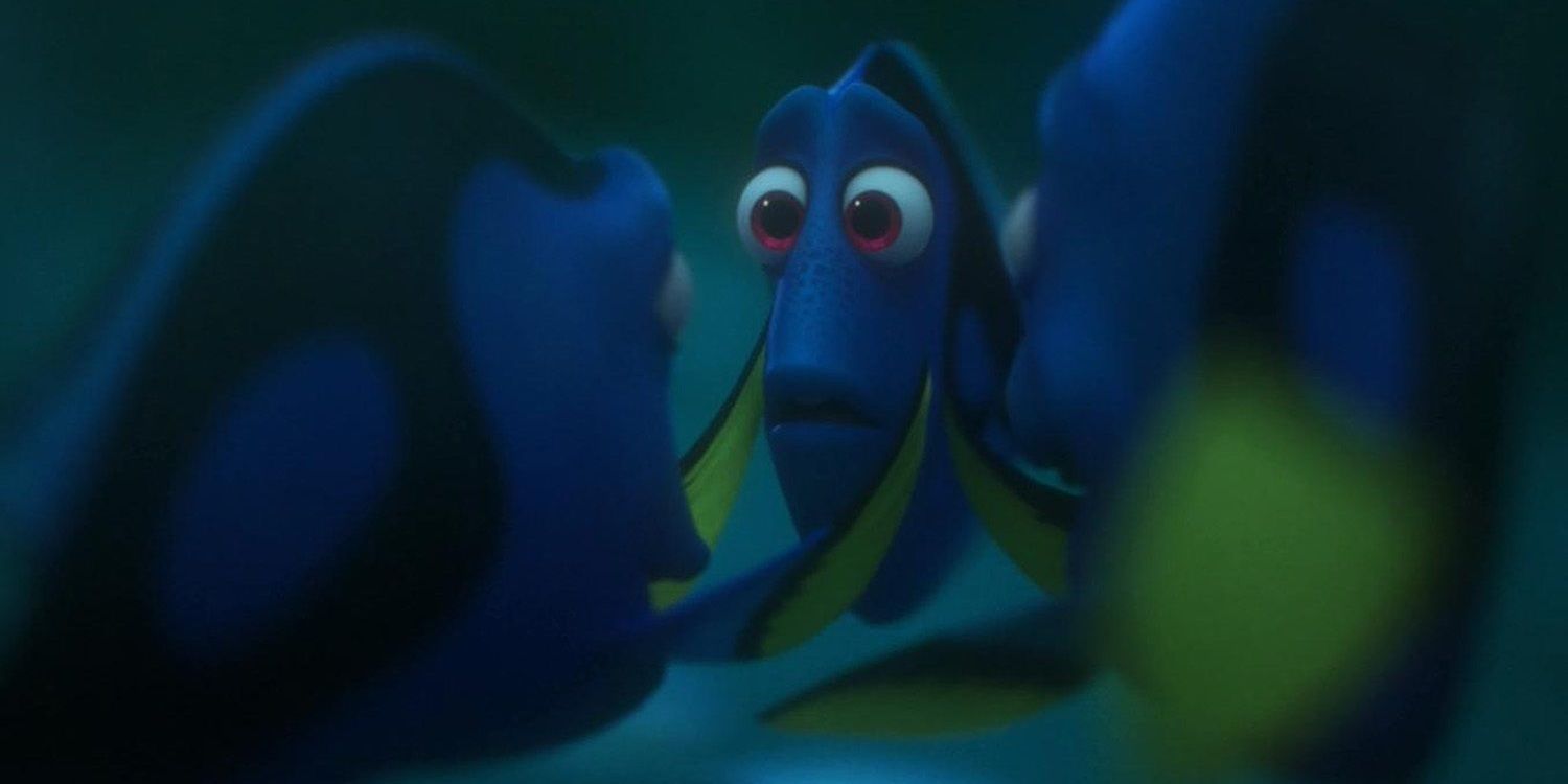 Dory reunites with her parents in Finding Dory