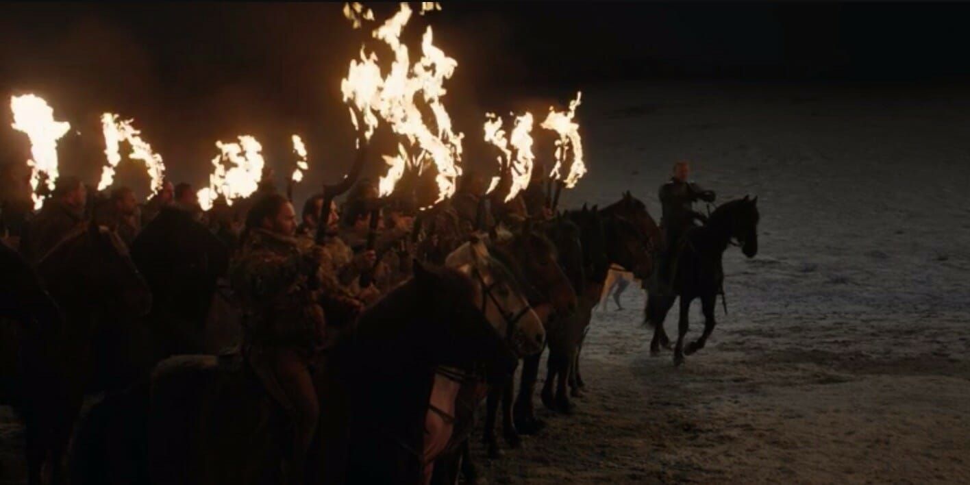 The Dothraki Dead in The Battle of Winterfell