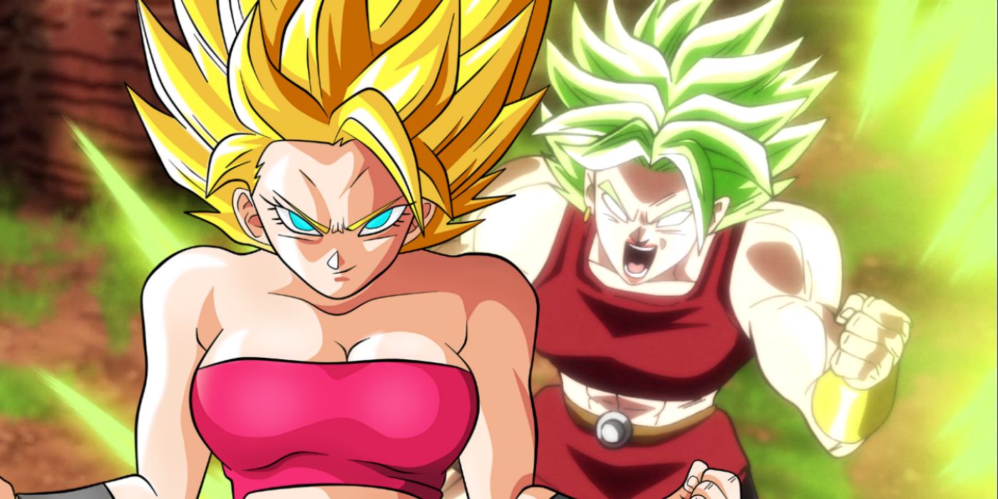 Saiyajins do universo 6 - Caulifla, Kyabe e Kale by PauloDbZ on