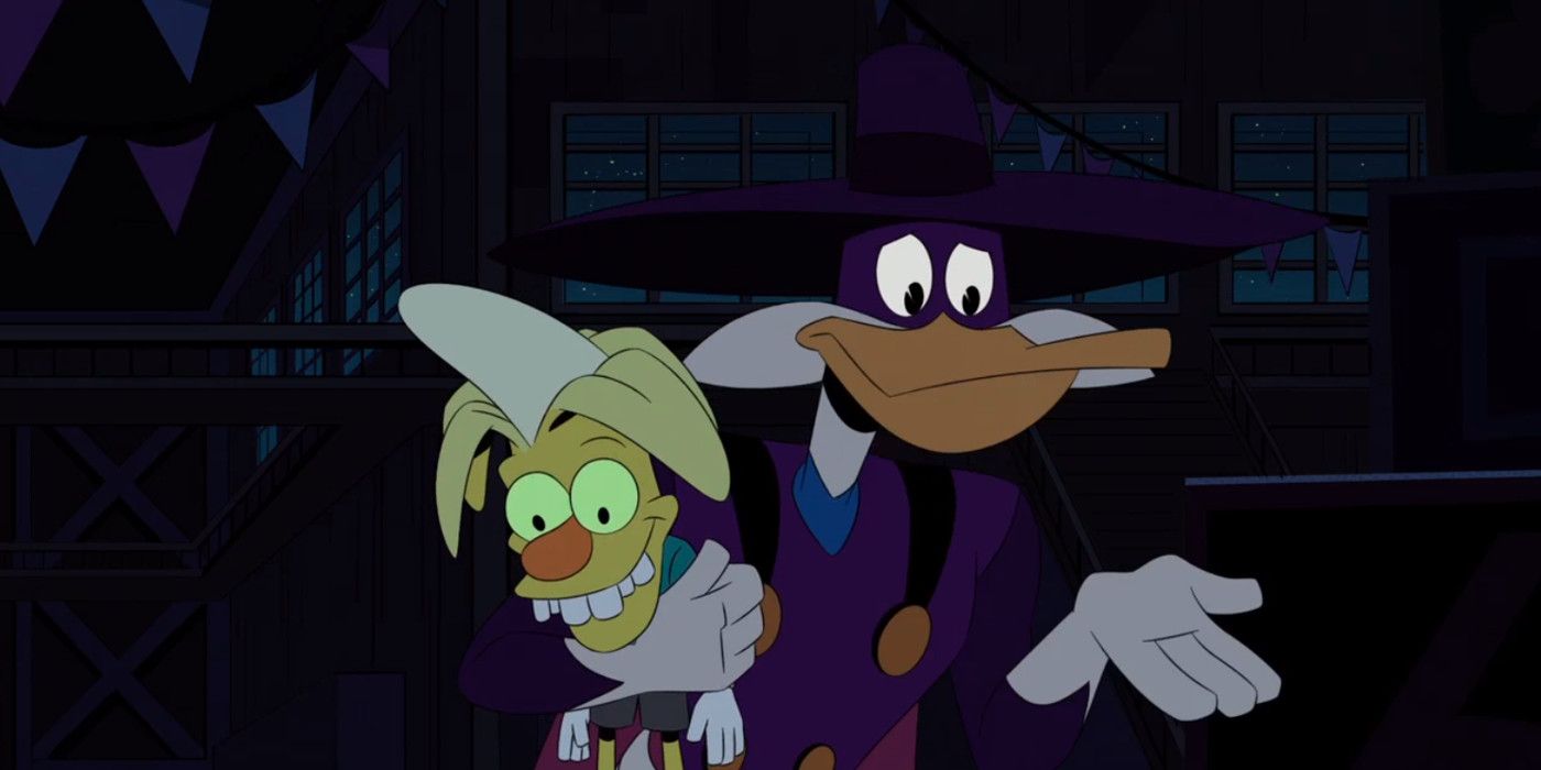DuckTales Darkwing Duck and Mr. Banana Brain