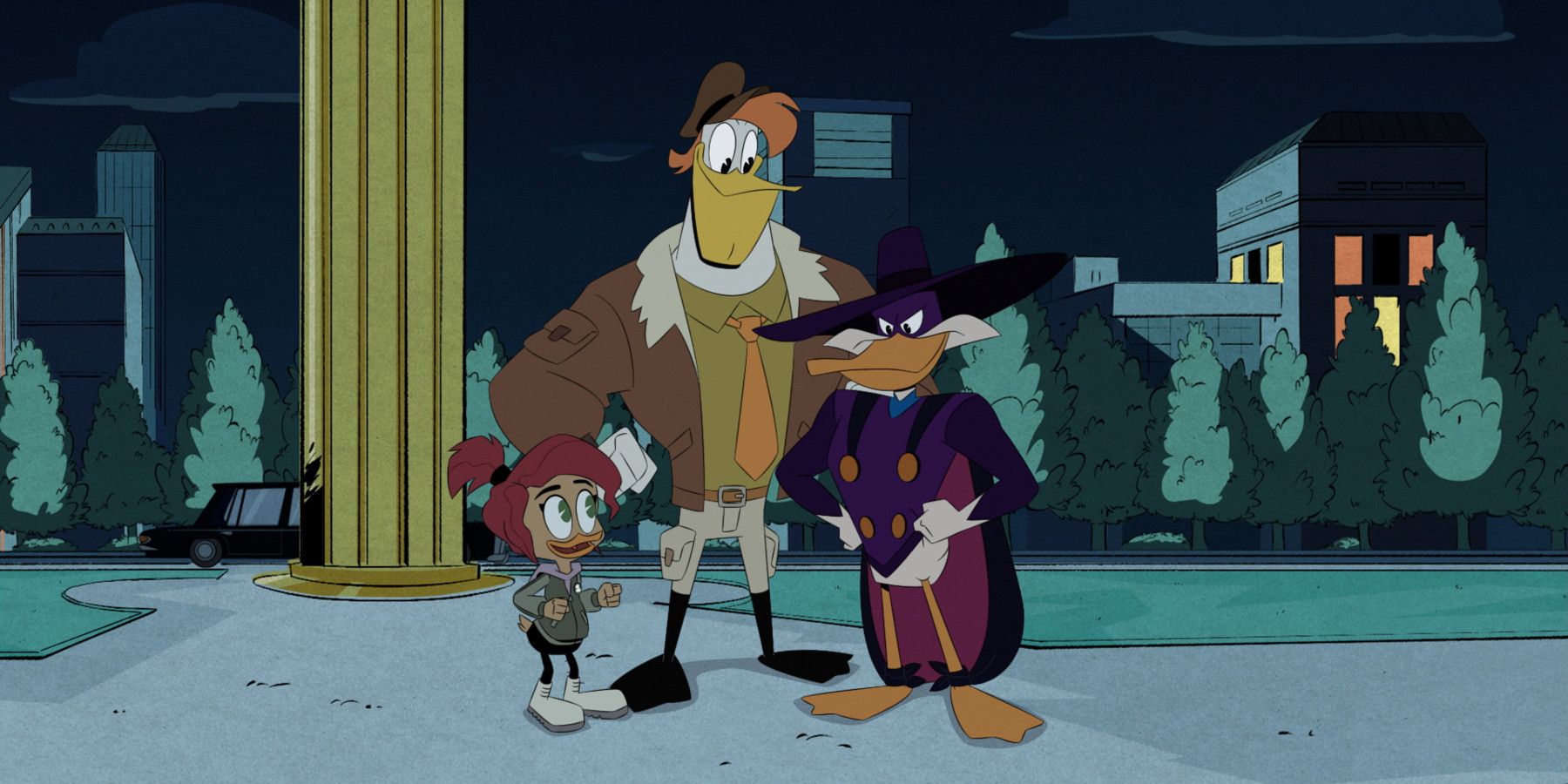 DuckTales Gosalyn Waddlemeyer Darkwing Duck and Launchpad McQuack