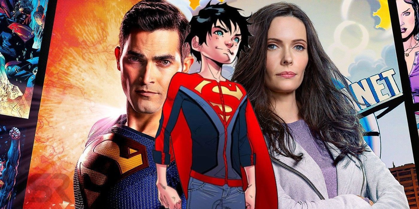 Elizabeth Tulloch as Lois Lane Tyler Hoechlin as Clark Kent Jonathan Kent Superboy Arrowverse Superman and Lois