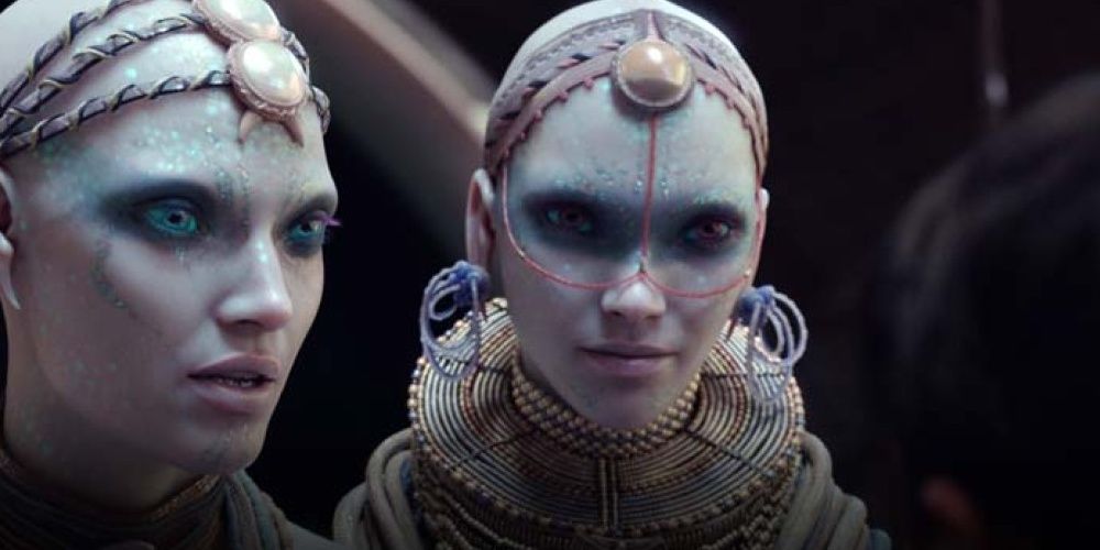Empress Aloi in Valerian and the City of a Thousand Planets