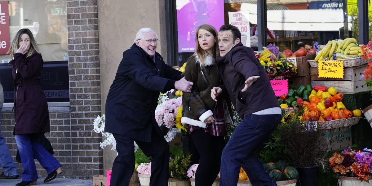 Henry rushing to aid a couple in Blue Bloods