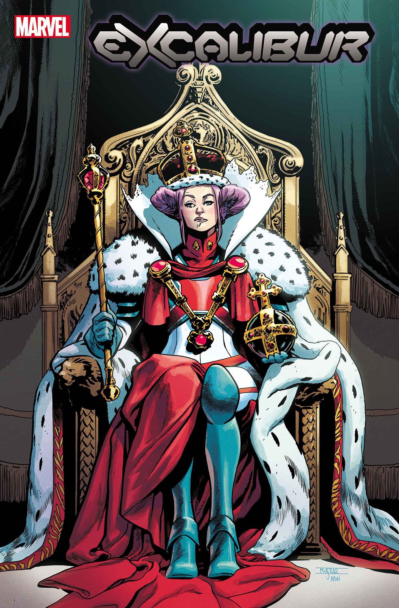 Captain Britain is The Next Queen of England in Marvel Comics