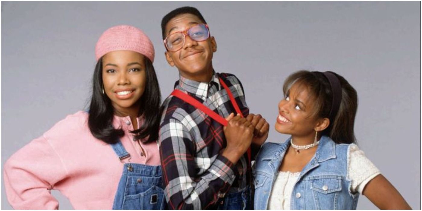 Laura, Steve, and Myra promo photo for Family Matters