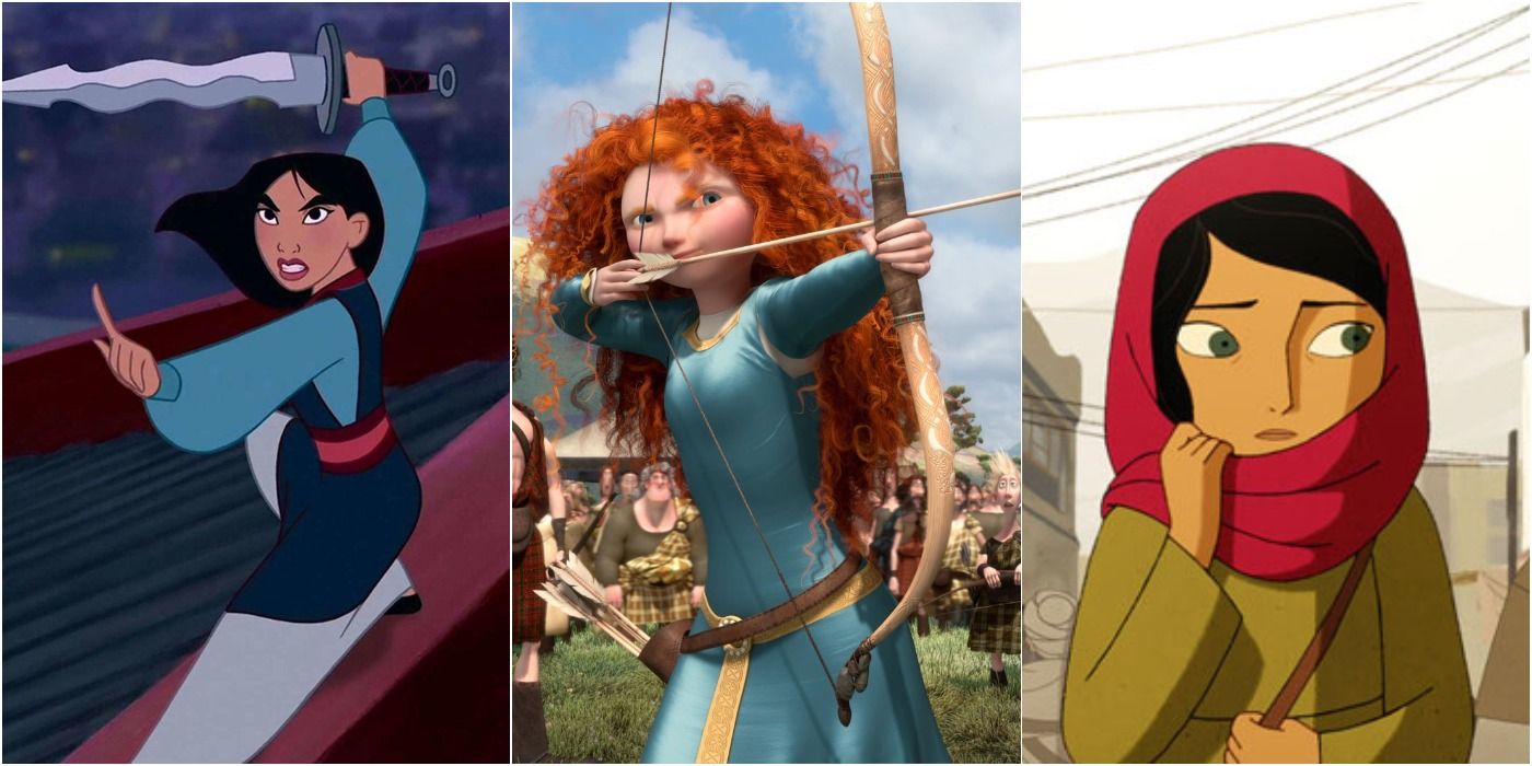 10 Best Animated Movies With Female Lead Characters