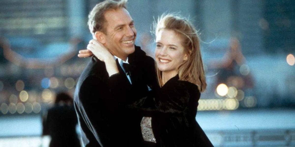 Kevin Costner and Kelly Preston in For Love of the Game