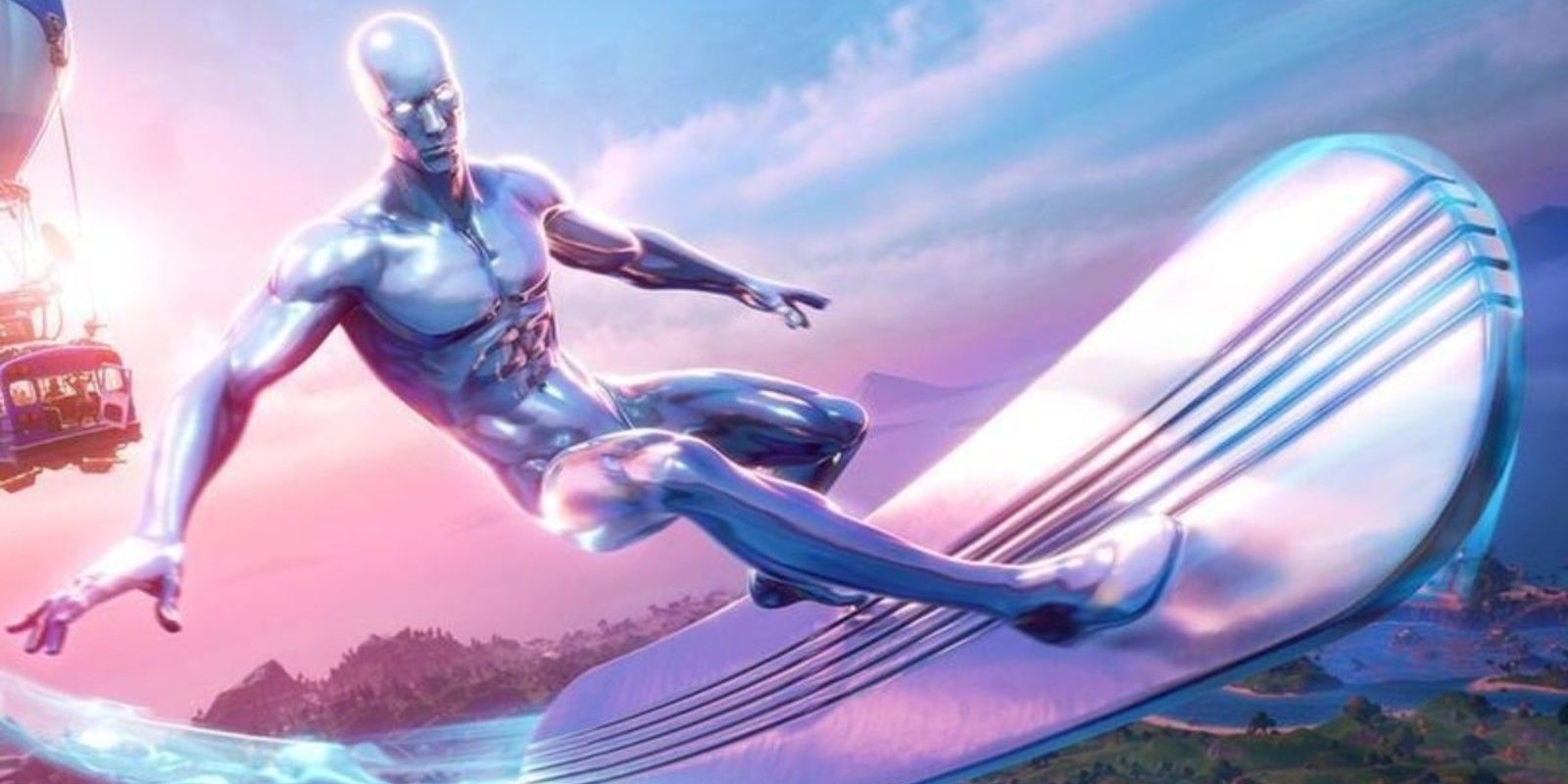 Fortnite How to Use Silver Surfer's Board In A Match