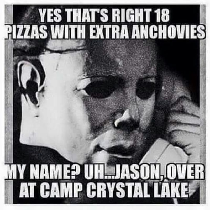 friday the 13th pizza meme