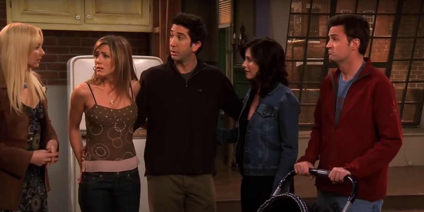 Screenshot Friends Season Ten Finale Group In Apartment