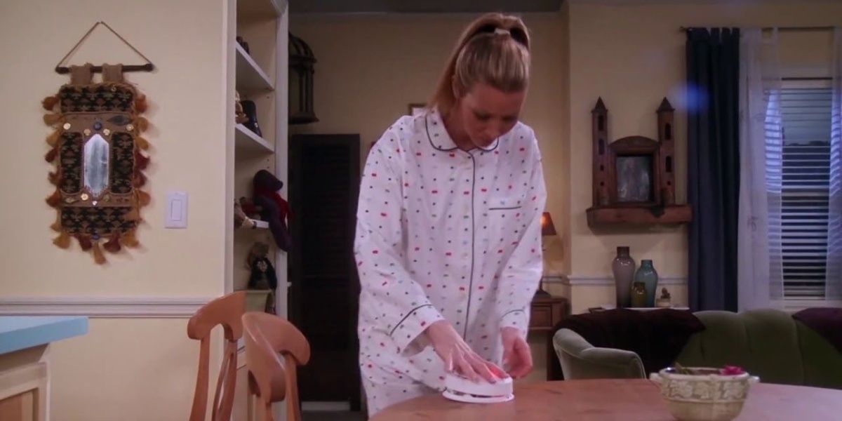 Friends Phoebe Buffay with her Fire Alarm