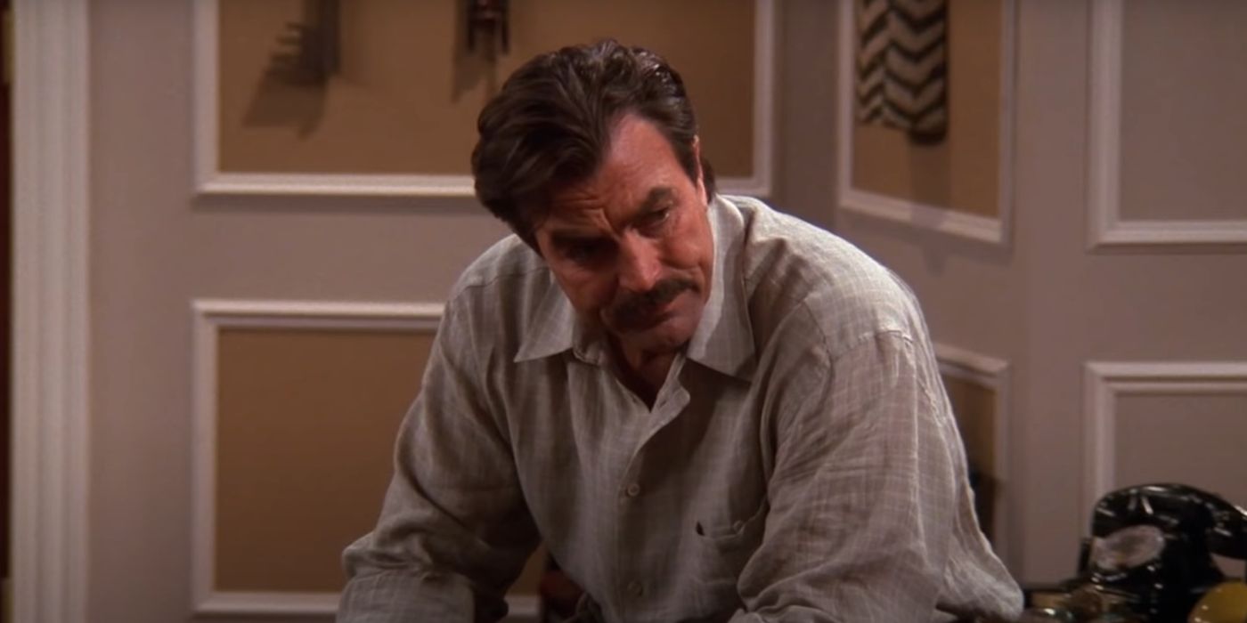 Richard Burke at his apartment in Friends