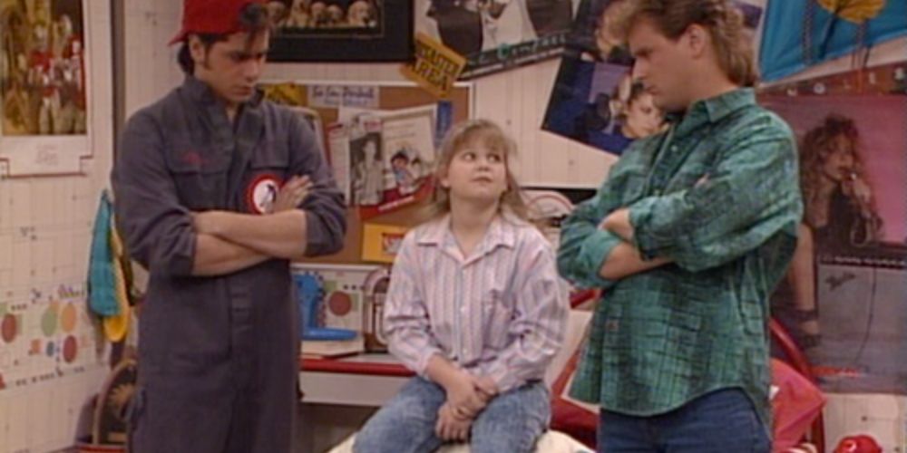 full house dj jesse and joey in episode &quot;dj tanner's day off&quot;