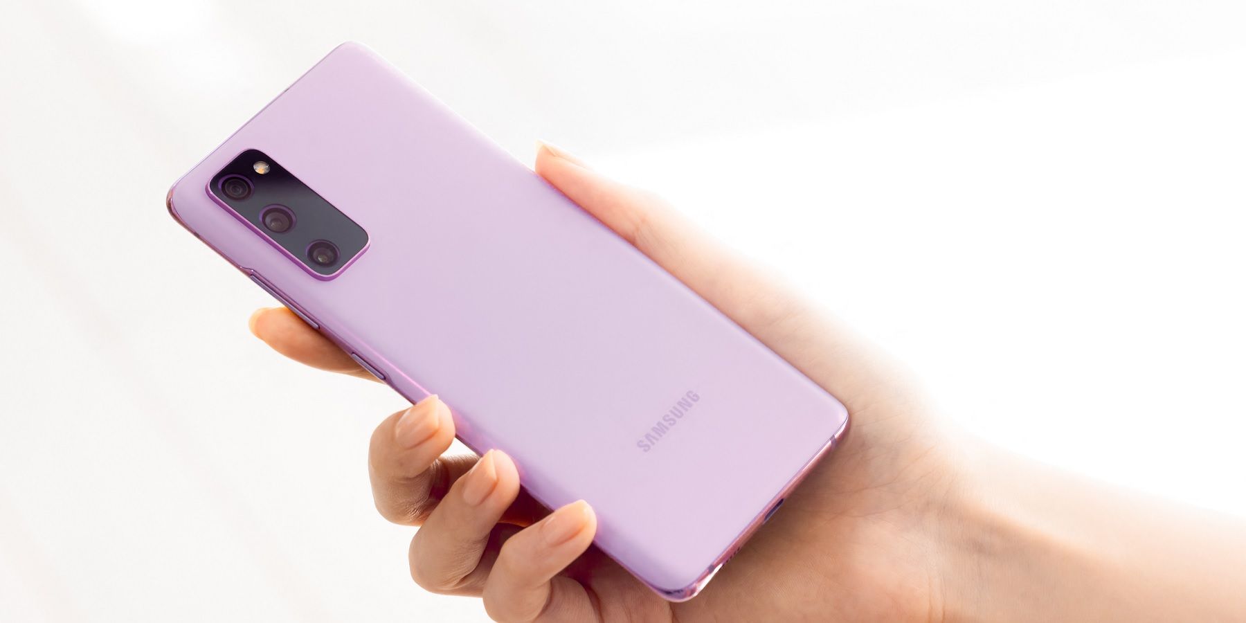 Samsung S20 FE in Lavender