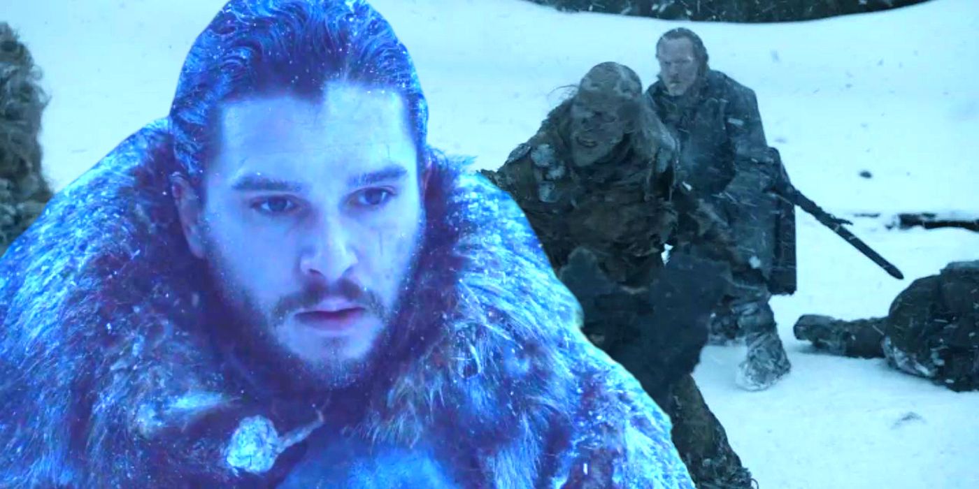 Game of Thrones Beyond the Wall Jon Snow Wight Capture
