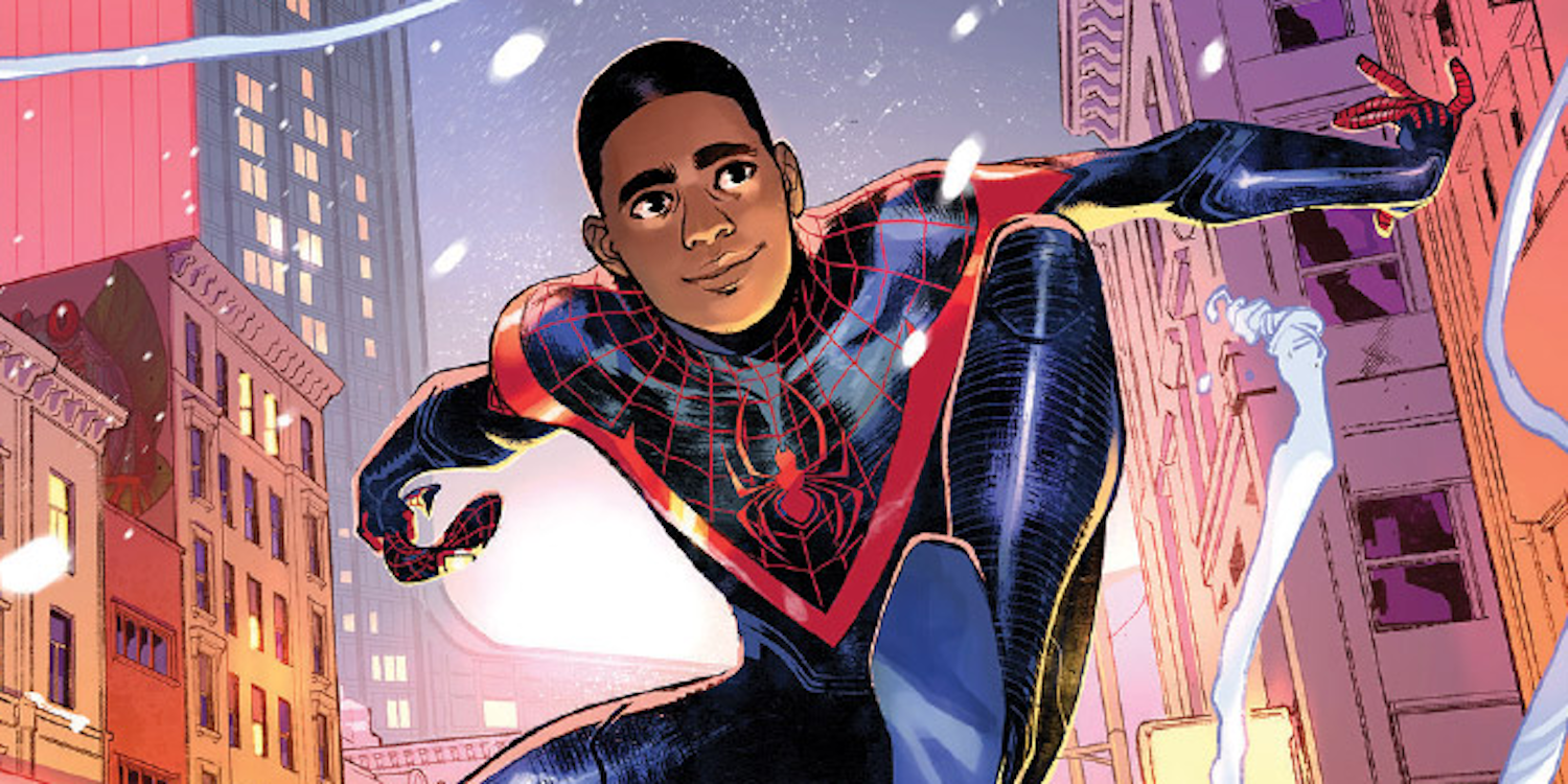 New Spider Man Miles Morales Art Comes From Original Comic Co Creator. 