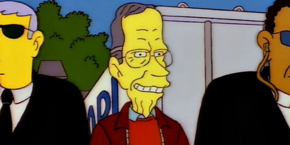 George HW Bush in The Simpsons