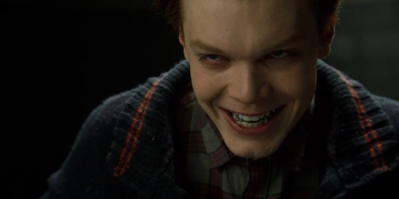 Jerome smiling manically in Gotham