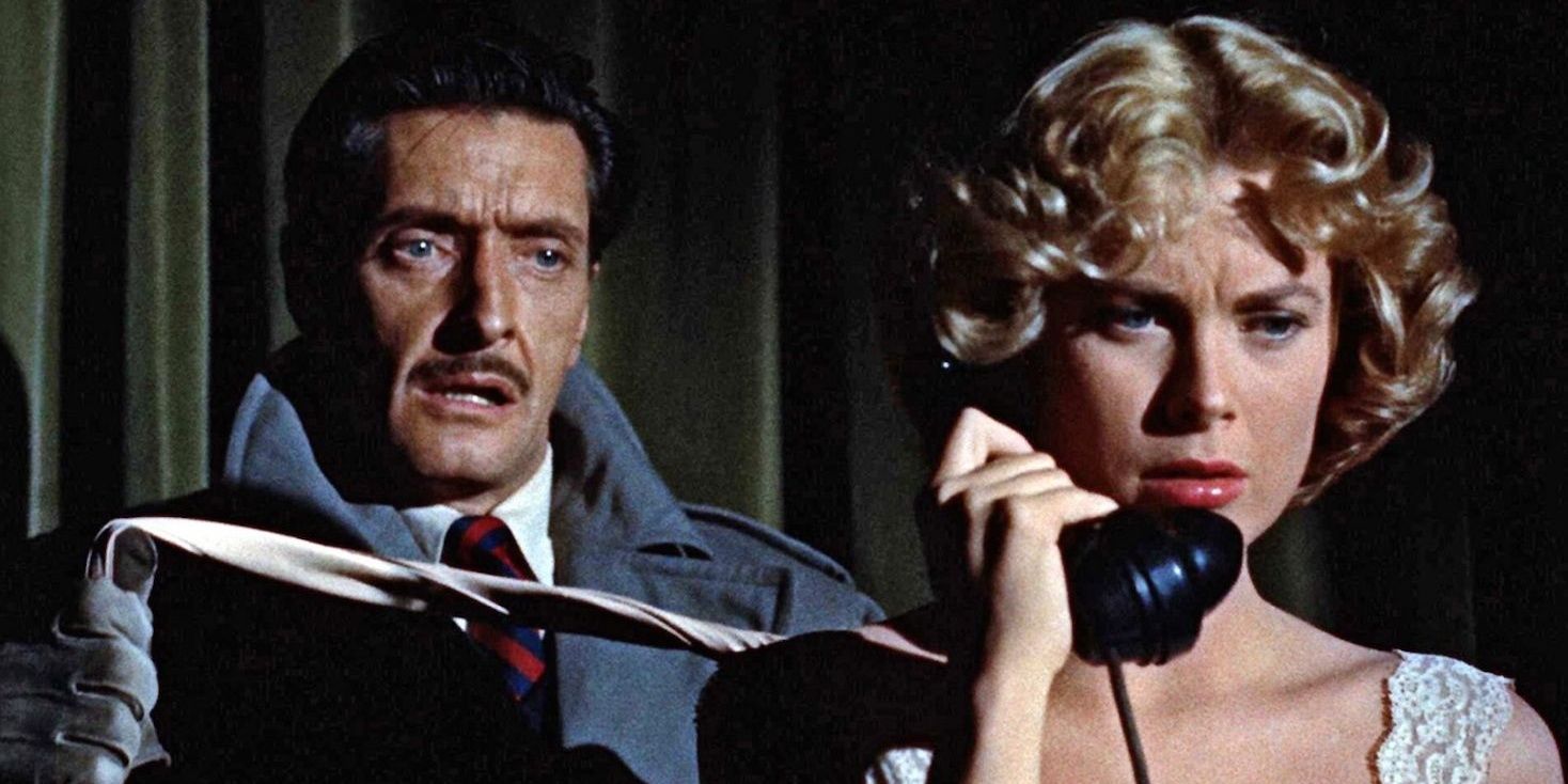 Grace Kelly and Anthony Dawson in &quot;Dial M for Murder.&quot;