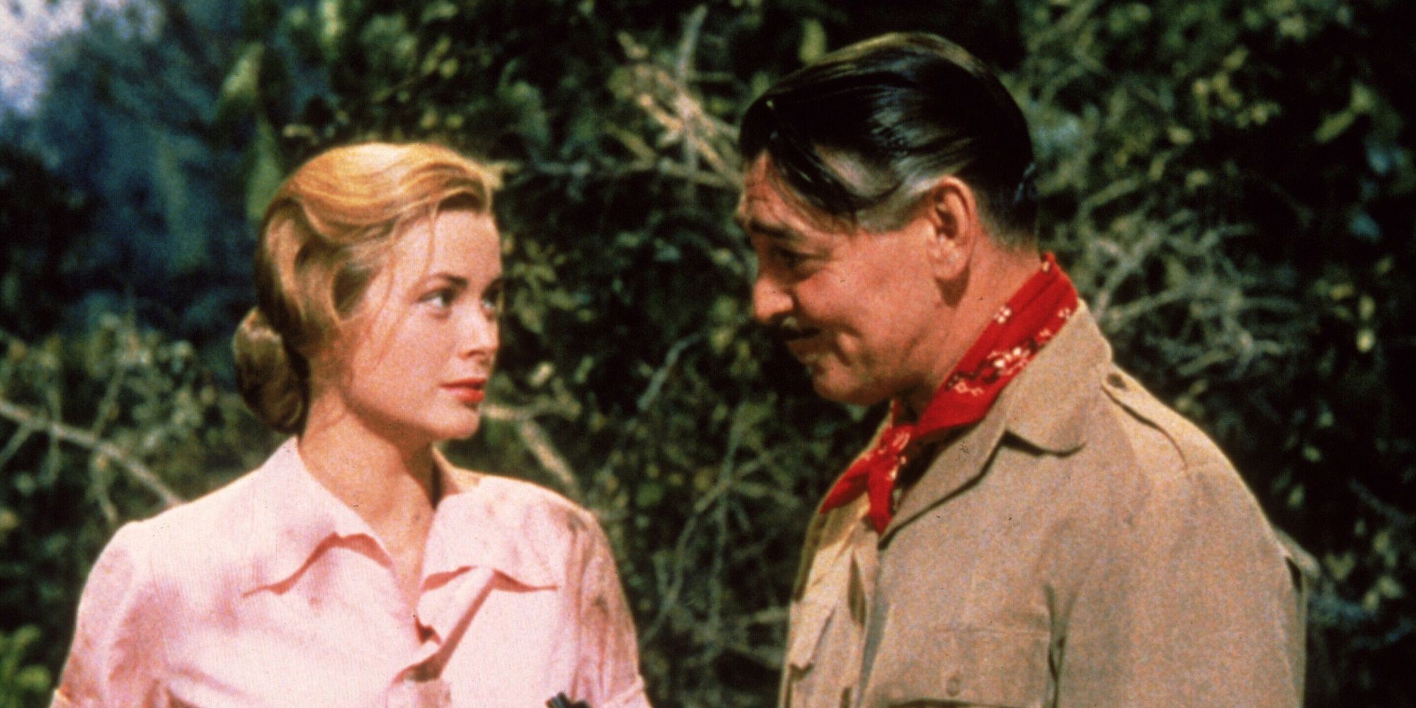 Grace Kelly and Clark Gable in &quot;Mogambo.&quot;