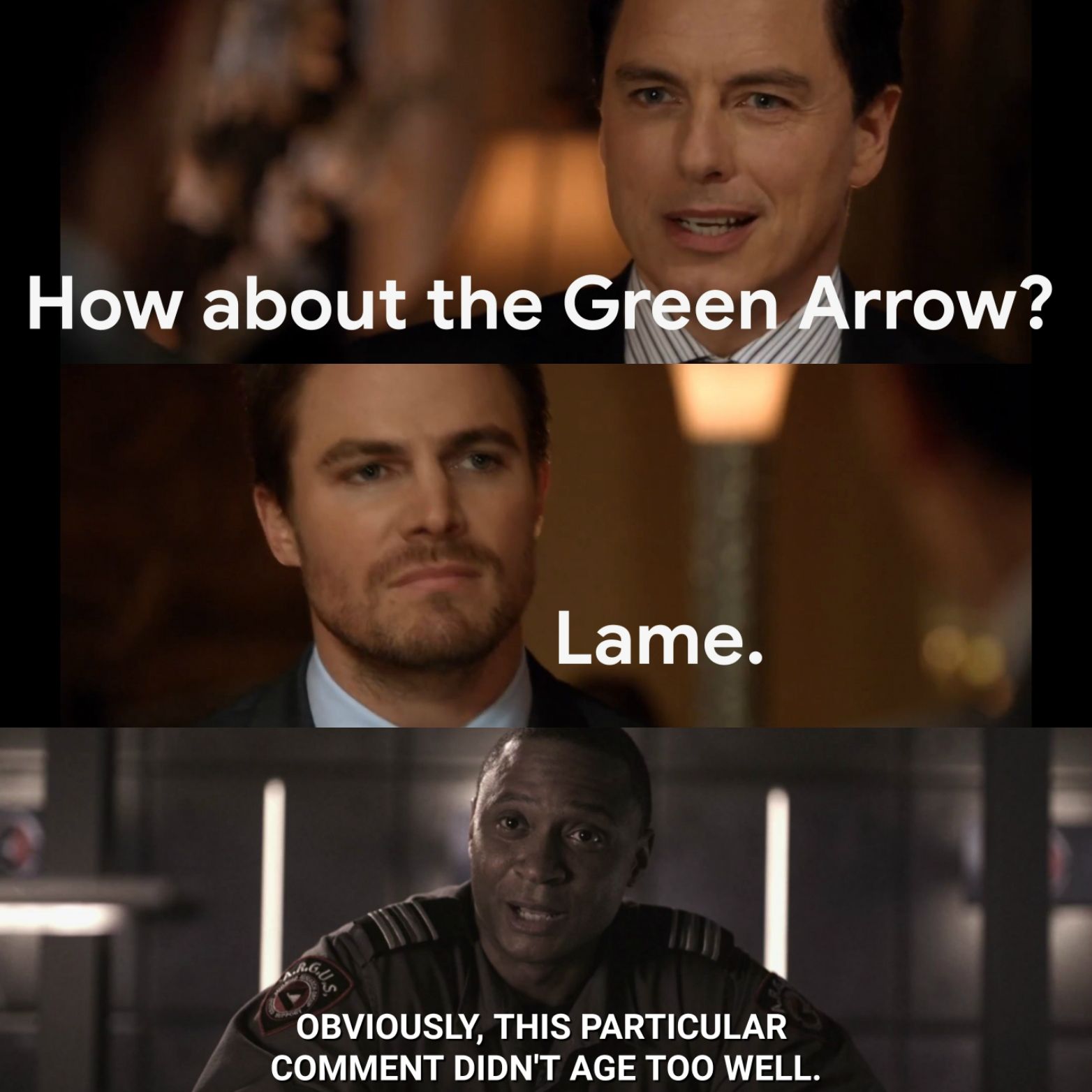 Green Arrow Meme 3