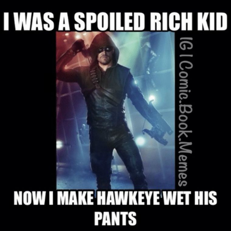 Green Arrow vs Hawkeye Meme 4