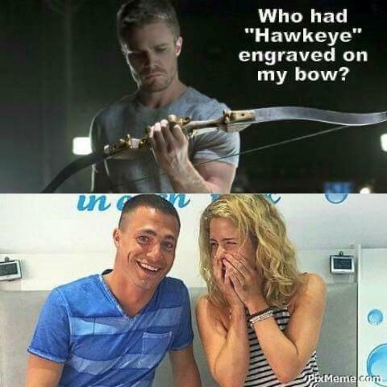 Green Arrow vs Hawkeye Meme 9