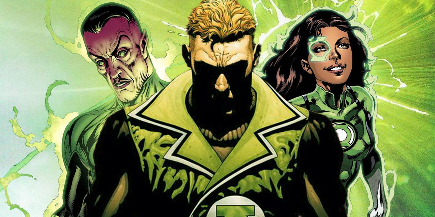 Green Lantern Sinestro Guy Gardner Jessica Cruz