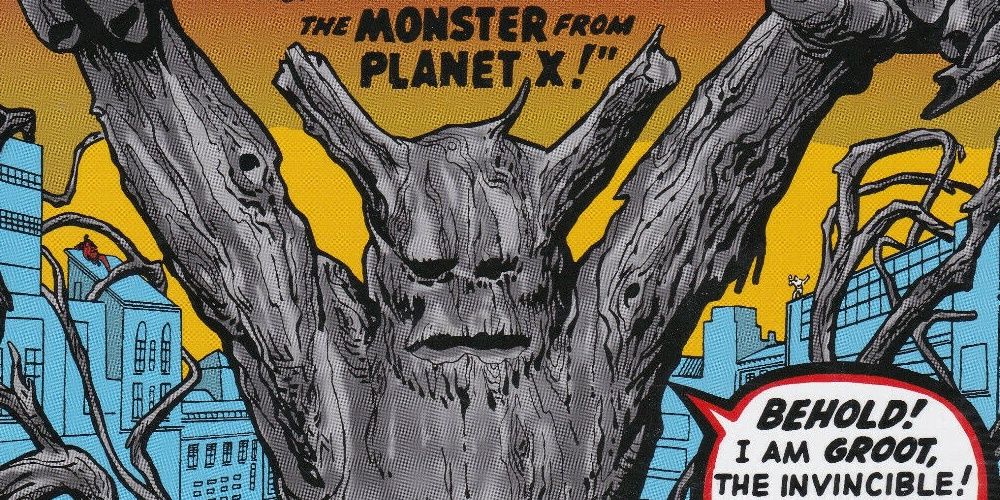 Groot the monster from planet X Cropped