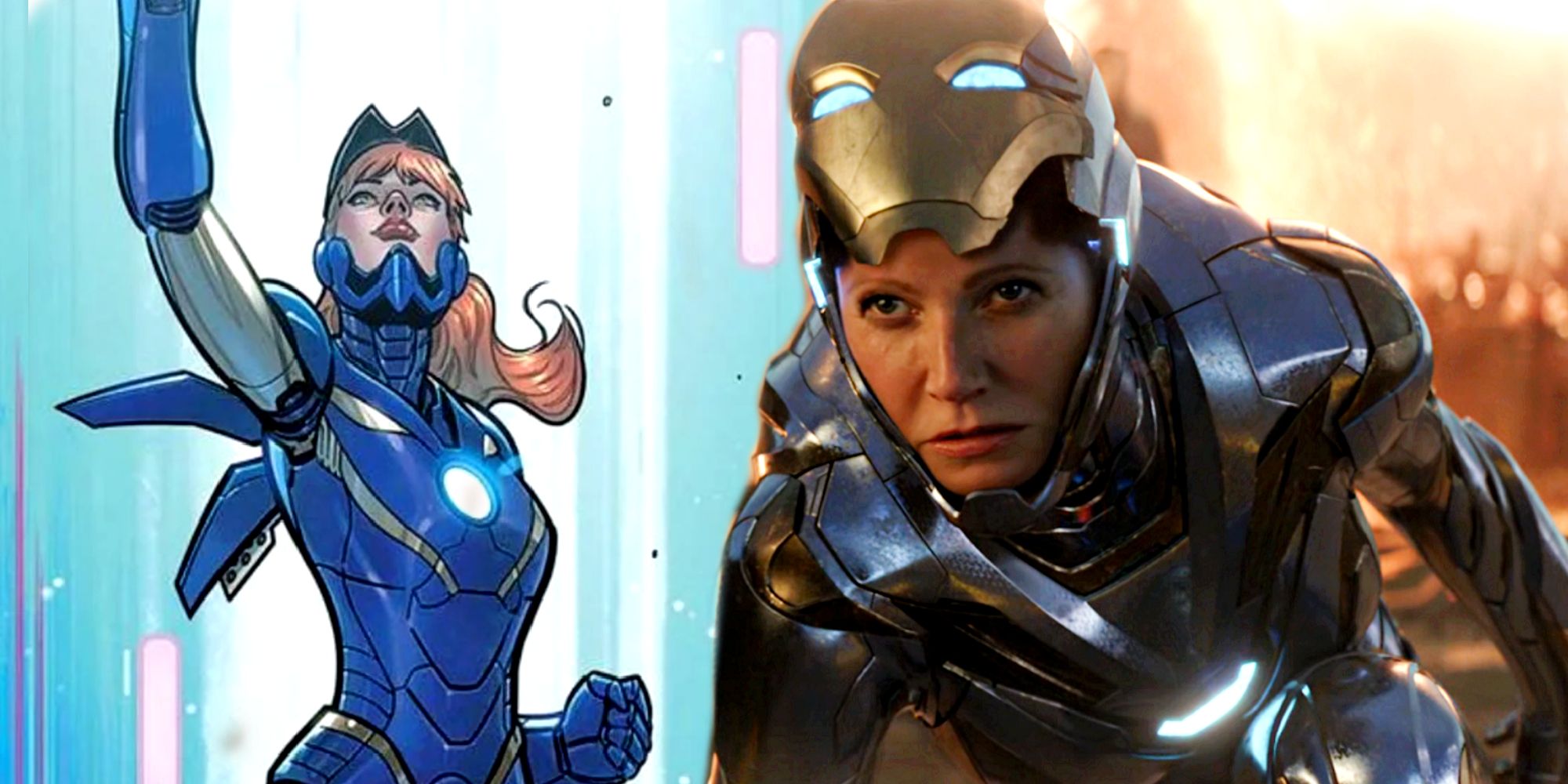 Gwyneth Paltrow as Pepper Potts Rescue in Avengers Endgame