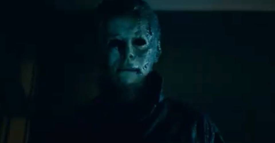 Halloween Kills Trailer Reveals Michael S Burnt Mask Old Characters