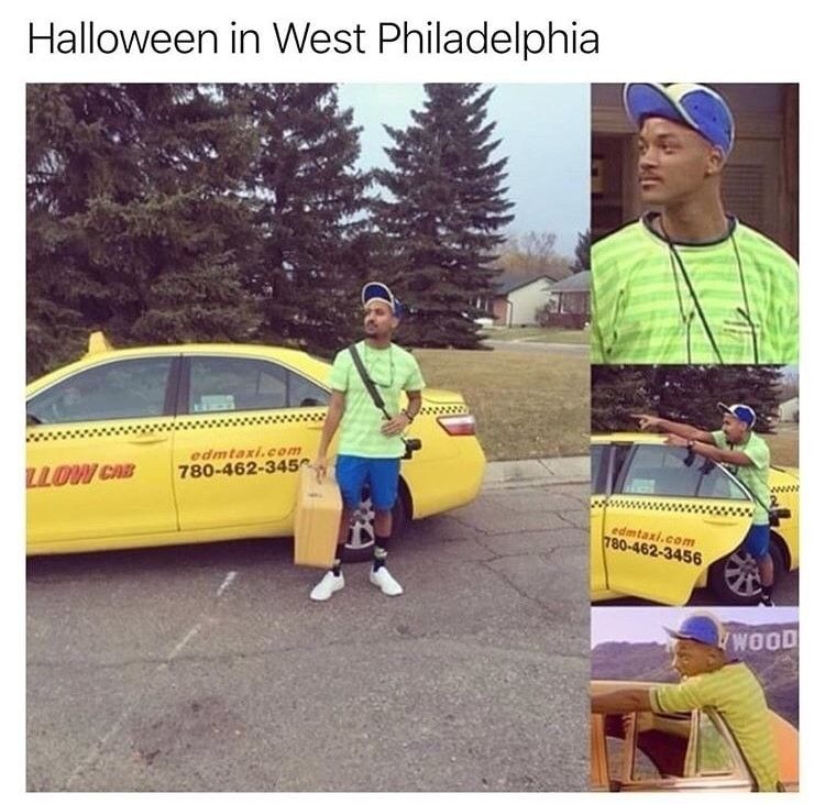 Halloween in West Philadelphia Meme Fresh Prince of Bel-Air