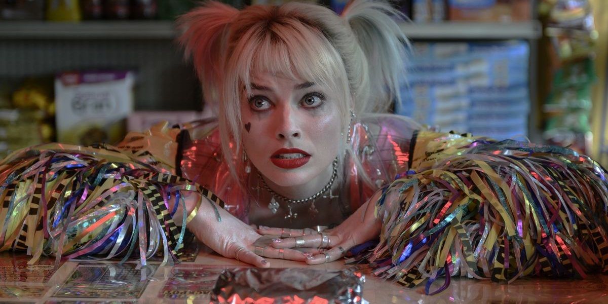 Harley Quinn and her breakfast sandwich in Birds of Prey