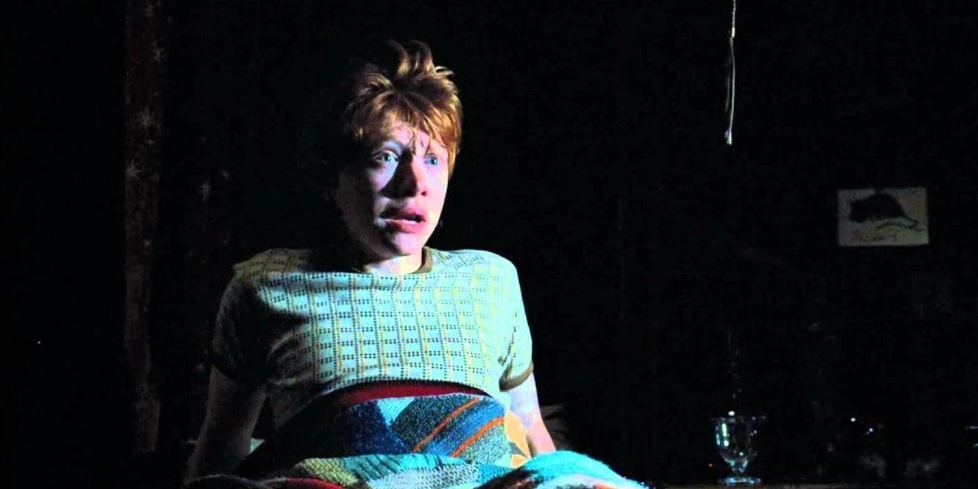 Ron wakes up from his sleep Prisoner of Azkaban