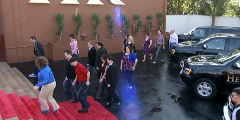 Contestants arriving to Hell&rsquo;s Kitchen season 8