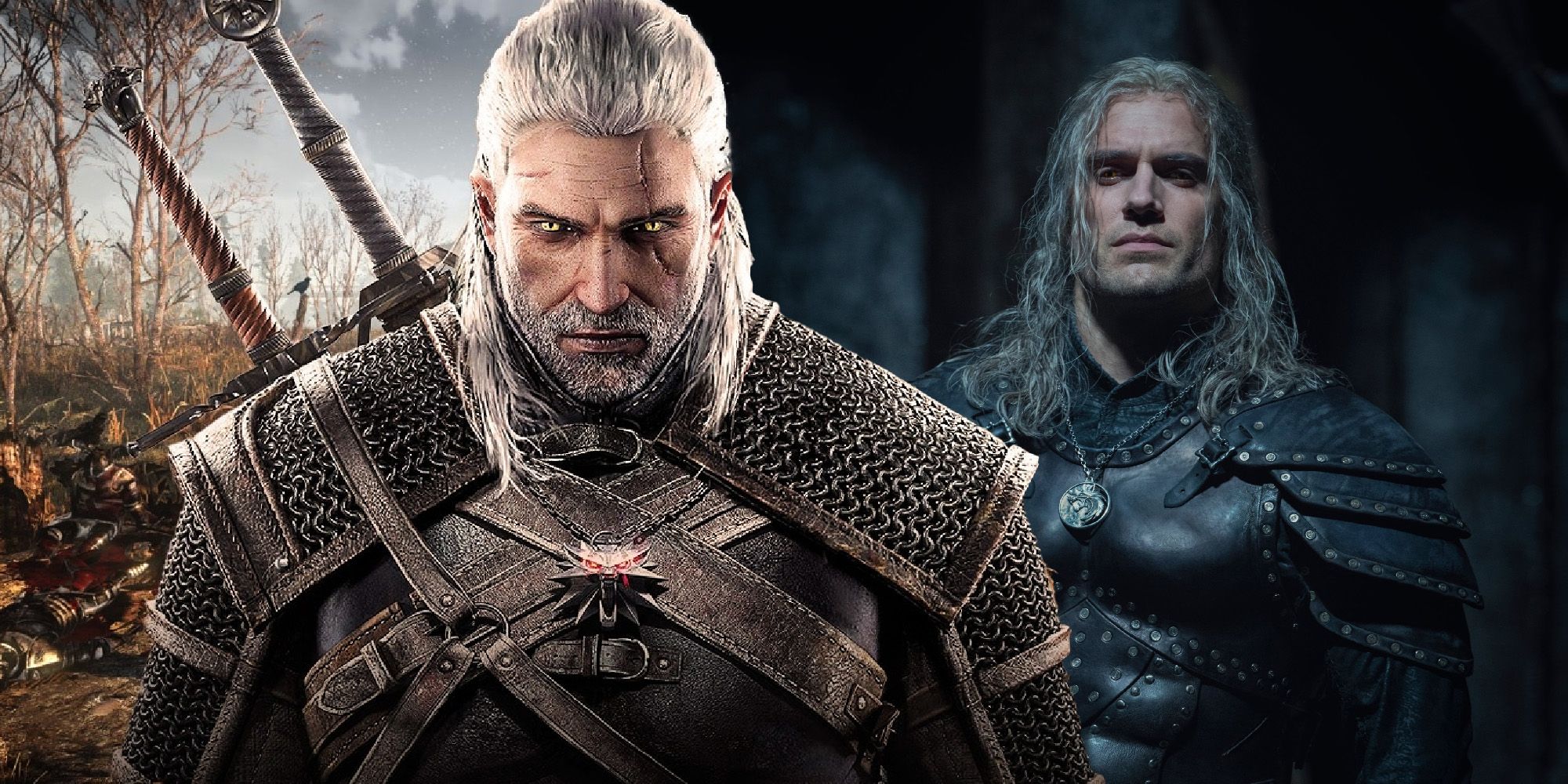 Henry Cavill Geralt the witcher game
