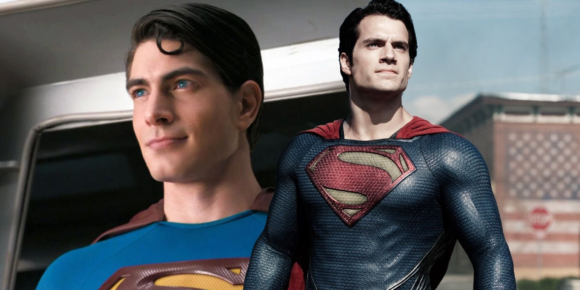 Henry Cavill O Homem de Aço Brandon Routh Superman retorna