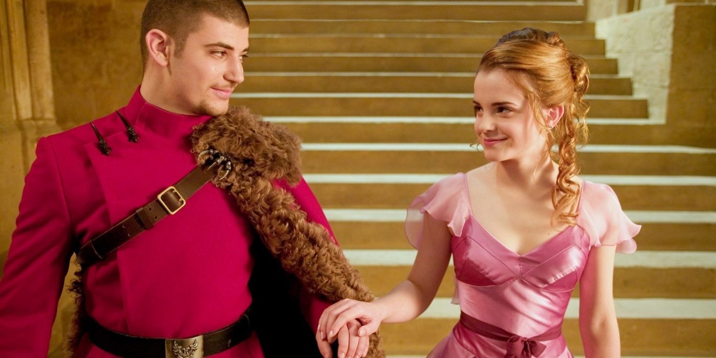 Hermione e Krum no Baile de Inverno