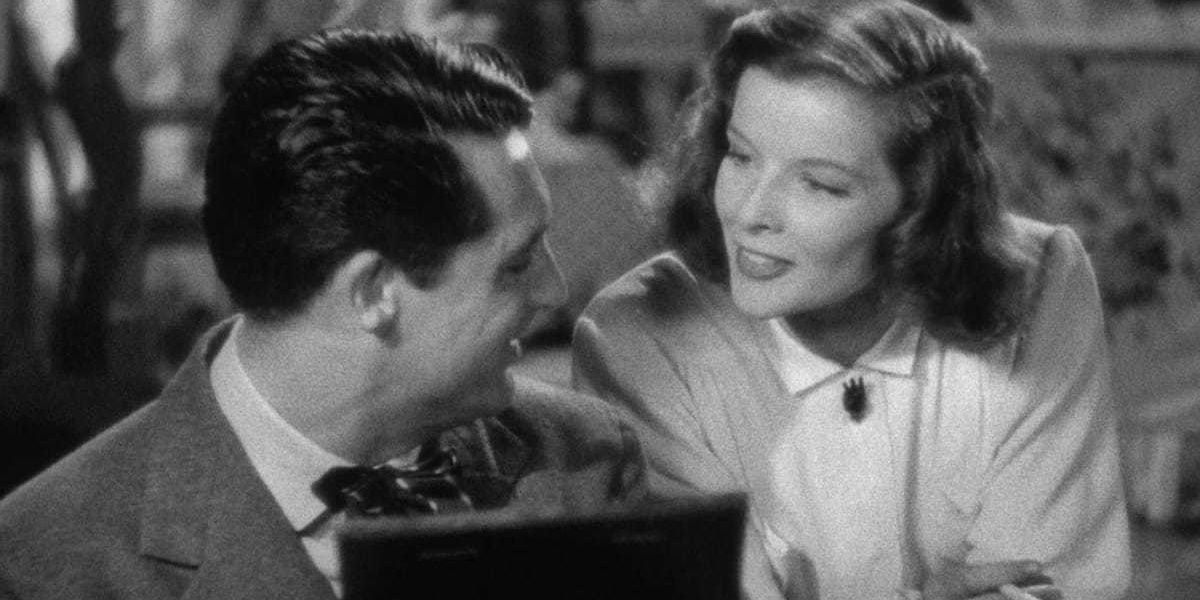 Cary Grant and Katharine Hepburn in Holiday