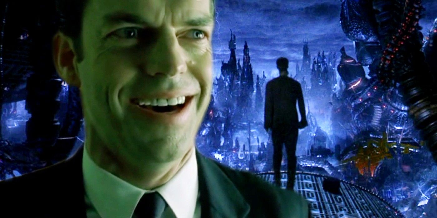 Hugo Weaving as Agent Smith in Matrix