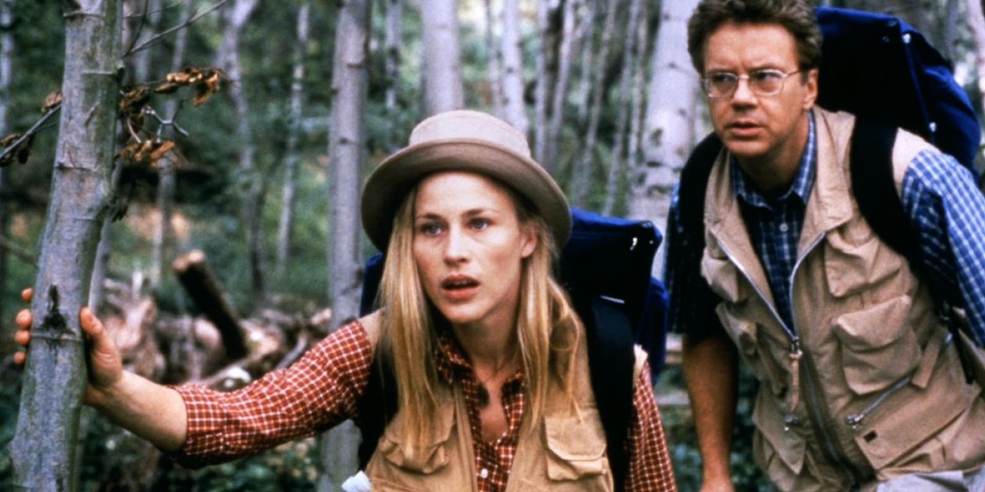 Patricia Arquette and Tim Robbins in Human Nature