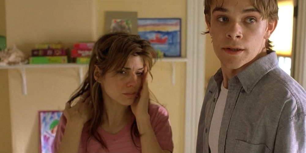 Marisa Tomei and Nick Stahl in In The Bedroom