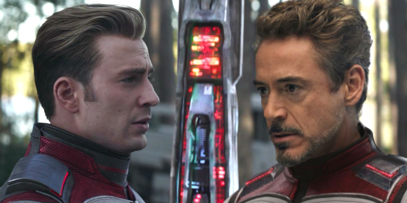 Iron Man and Captain America Time Travel in Avengers Endgame