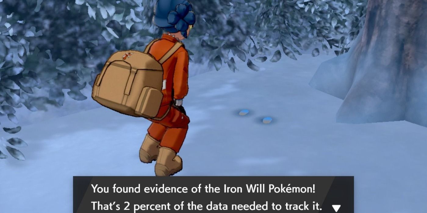 Iron Will Pokemon Evidence Crown Tundra Sword and Shield