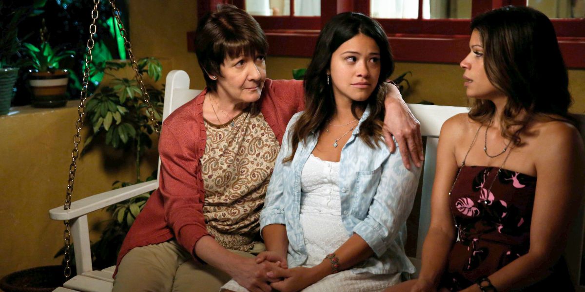 Gina Rodriguez as Jane in Jane the Virgin