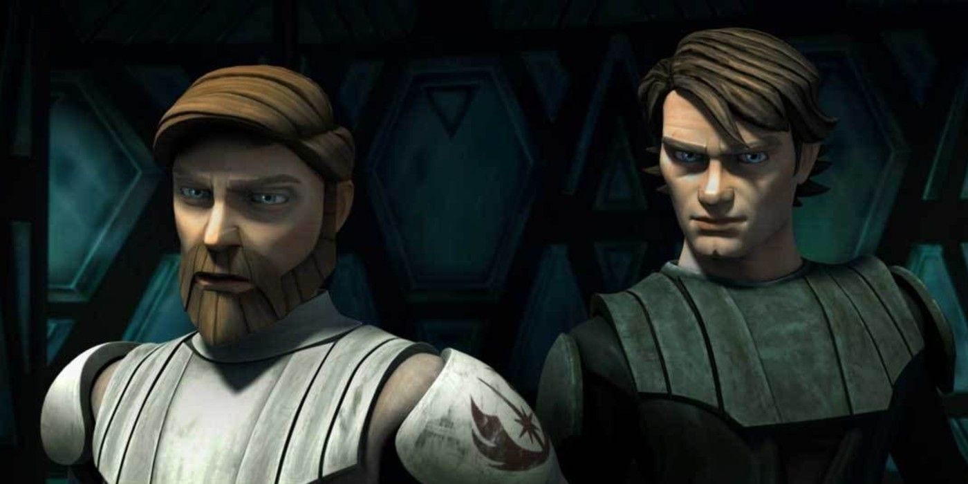Anakin and Obi Wan Star Wars Clone Wars